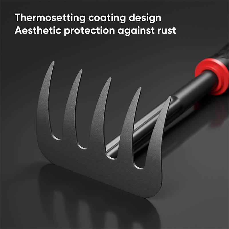 Mitsushi Loosen Soil Rake Garden Rake Hand Rake Farm Tool Grasping Raking