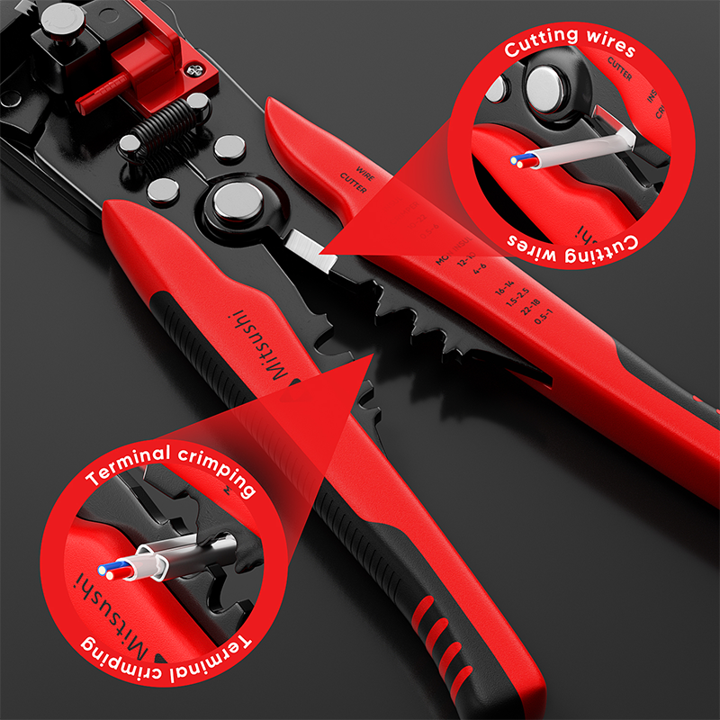 Mitsushi 8Inch Network Wire Strippers Pliers