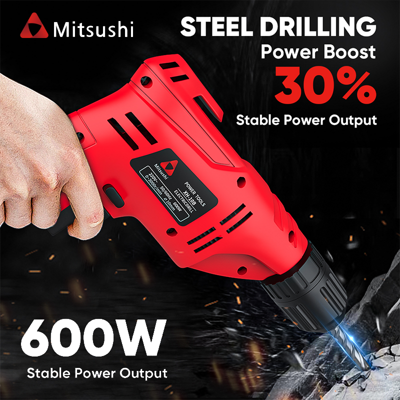 Mitsushi Electric Screwdriver 220V Power Hammer Drills Industrial