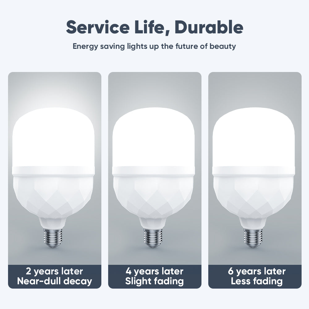 E27 White Interface LED Spherical Bulb