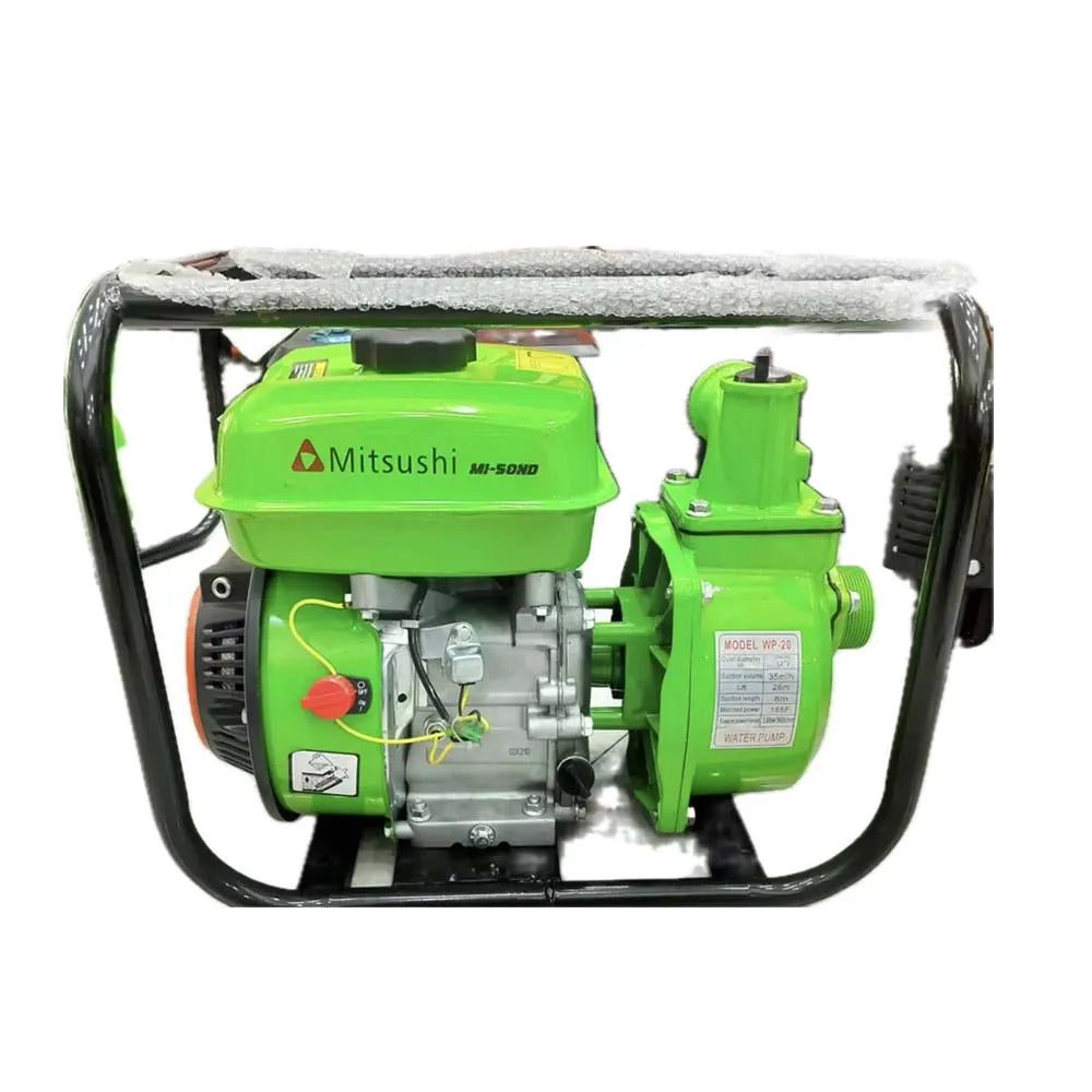 2 Inch Water Pumping Machine With Petrol Engine Type Japan Circle Tube Frame