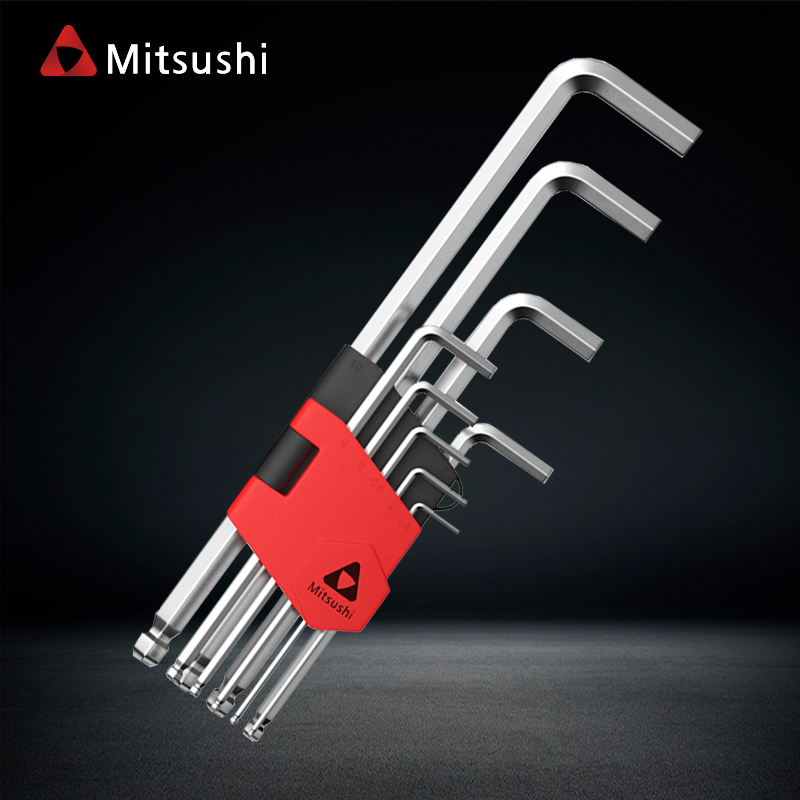 Mitsushi 9PCS Ball Head Hexagon Socket (Medium)
