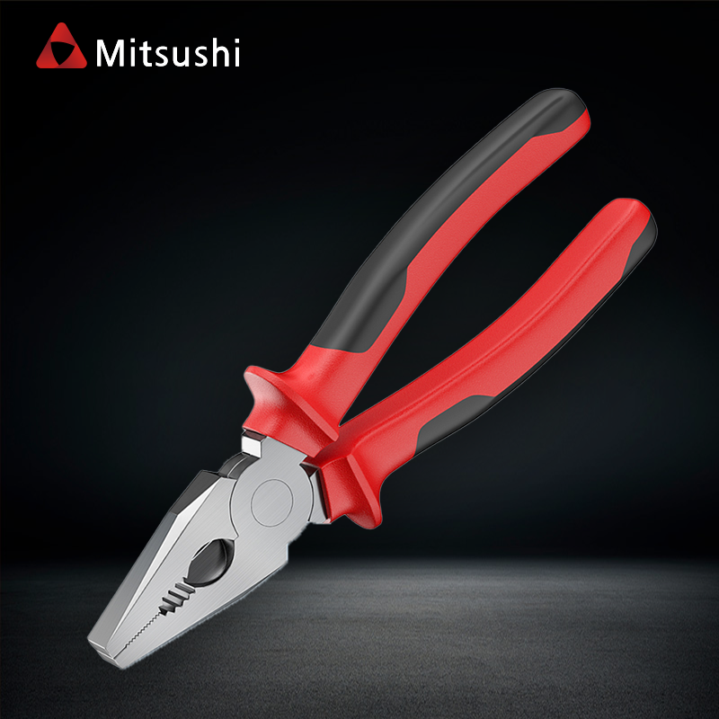 Mitsushi Non-Slip Handle 8/6 Inch Wire Cutter Pliers