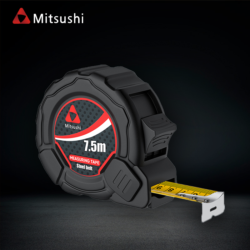 Mitsushi 10m Measuring Tape /Steel Tape High Precision Drop-Proof Tape Measure