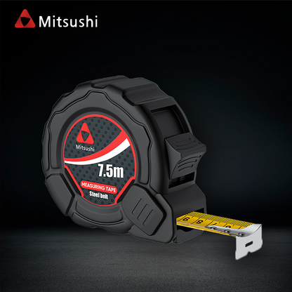 Mitsushi 10m Measuring Tape /Steel Tape High Precision Drop-Proof Tape Measure