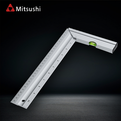 Mitsushi 300mm Aluminum Alloy L-Square Angle Ruler