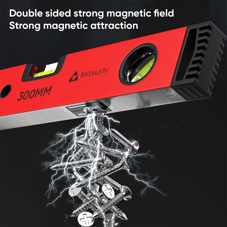 Mitsushi Torpedo Level Magnetic Base With 3 Bubble