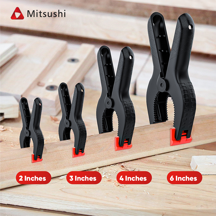 Mitsushi Ergonomic Handle For Comfortable Grip Quick Ratchet Bar Clamp