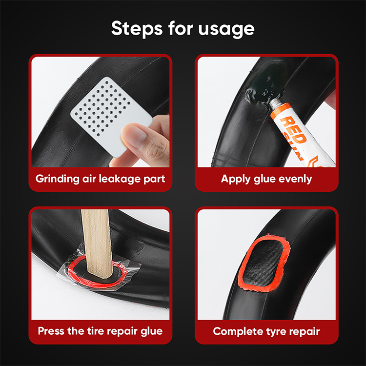 Mitsushi Bicycle Tire Patch Set Bicycle Tire Repair Kit Tools For Bicycle Supplies