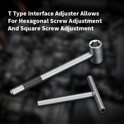 Mitsushi Engine Valve Adjustment Wrench Square Hexagonal Hole Spanner Motorcycle Repair Tool 2PCS