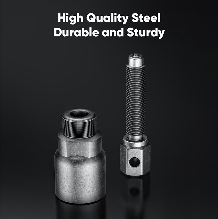 Mitsushi Magnet Puller With Handle Motorcycle Magneto Disassembly Puller with Fine Thread Motorcycle Repair Tool