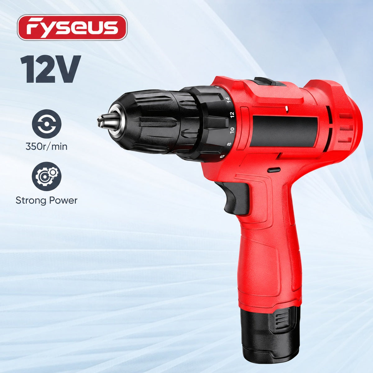 FYSEUS 12V Cordless Drill Kit