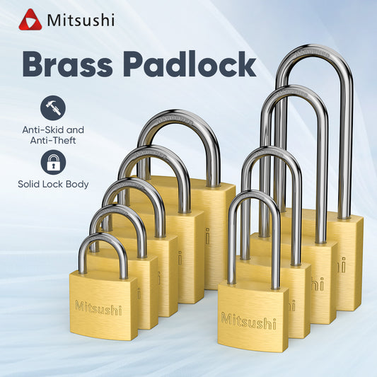 Brass-Finish Padlock