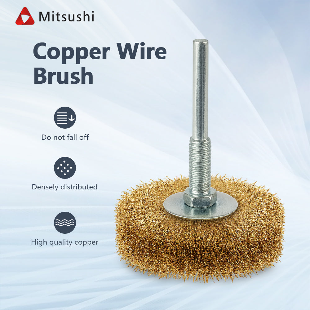 Copper-Plated Steel Wire Wheel