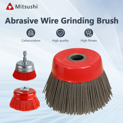 Nylon Wire Abrasive Brush for Rust and Paint Removal