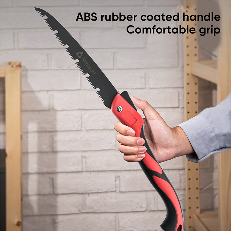 Mitsushi Folding Saw Three-Sided Grinding Hand Sawing