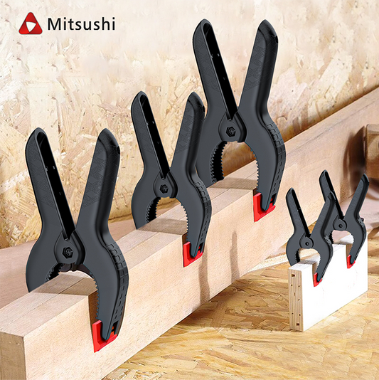 Mitsushi Ergonomic Handle For Comfortable Grip Quick Ratchet Bar Clamp
