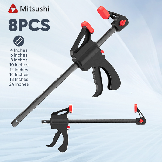 Mitsushi Comes In A Variety Of Sizes Quick Ratchet Bar Clamp