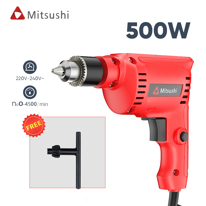 Mitsushi 220V Industrial Electric Screwdriver Drills Power Tools For Efficient Work