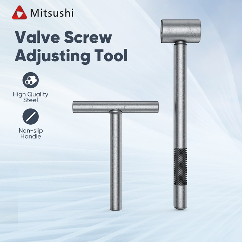 Mitsushi Engine Valve Adjustment Wrench Square Hexagonal Hole Spanner Motorcycle Repair Tool 2PCS