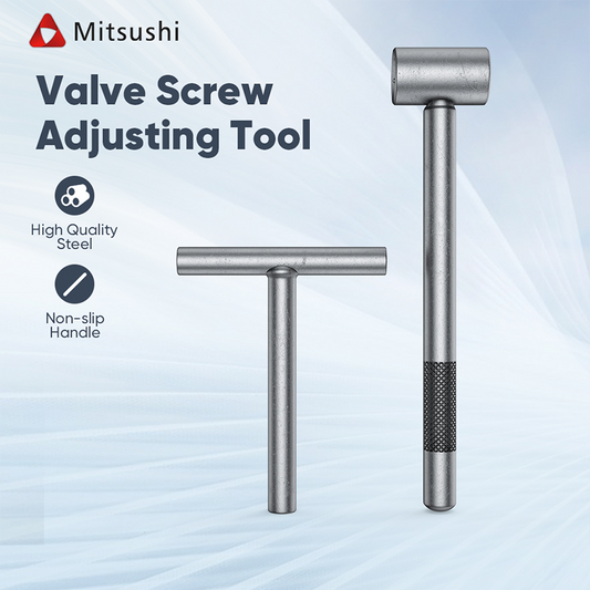 Mitsushi Engine Valve Adjustment Wrench Square Hexagonal Hole Spanner Motorcycle Repair Tool 2PCS