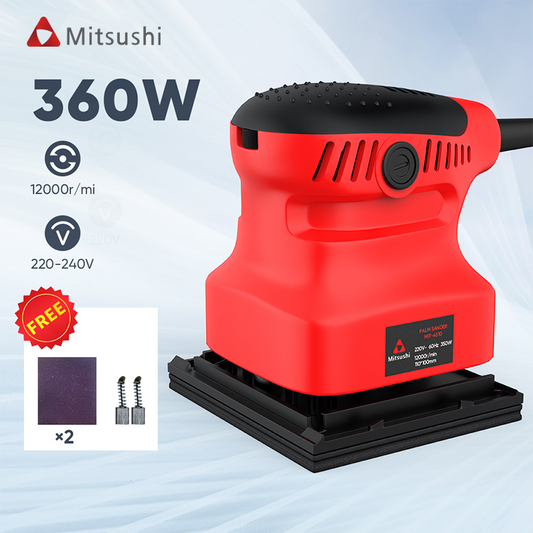 Mitsushi Grinding And Polishing Professional Palm Sanding Machine