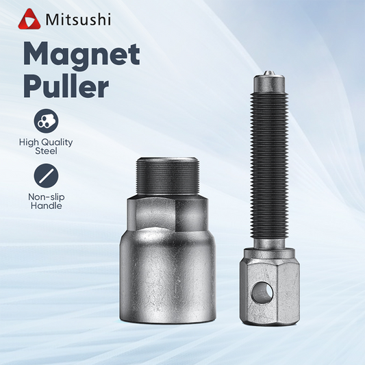 Mitsushi Magnet Puller With Handle Motorcycle Magneto Disassembly Puller with Fine Thread Motorcycle Repair Tool