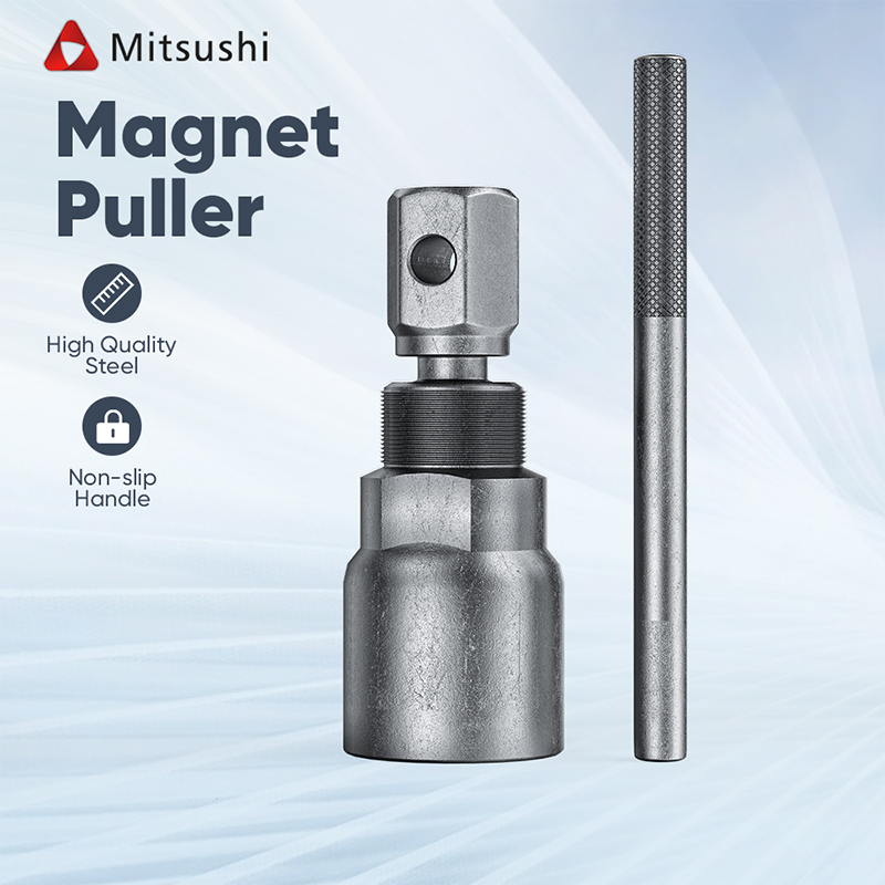 Mitsushi Magnet Puller With Handle Motorcycle Magneto Disassembly Puller With Coarse Thread Motorcycle Repair Tool