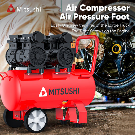 Mitsushi High Power Low Noise Quiet Air Compressors For Home And Professional Uset
