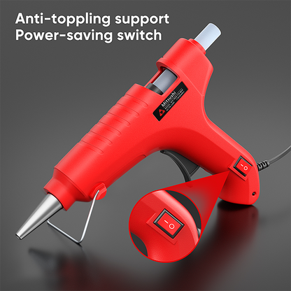 Mitsushi Electronic HOT Melt Glue Gun 60W Professional Grade with Advanced Temperature Control