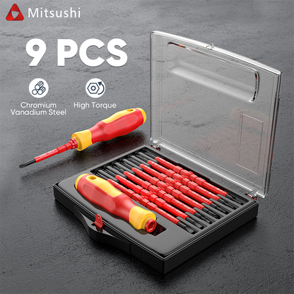 Mitsushi 8 In 1 Electrical Fully Insulated Magnetic Screwdriver