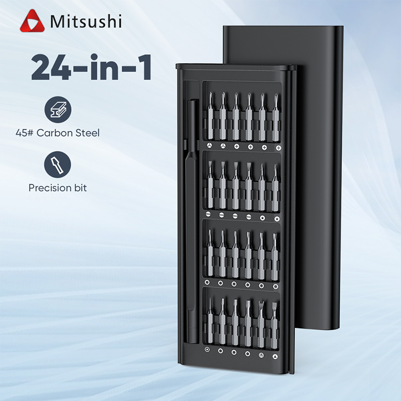 Mitsushi 24 In 1 Repair Tool Kit Screwdrivers