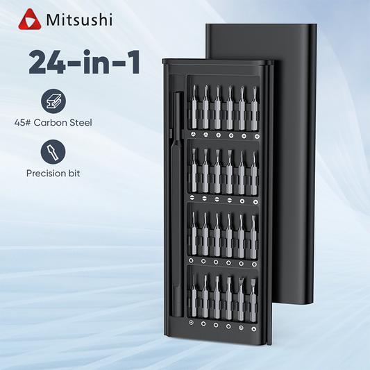 Mitsushi 24 In 1 Repair Tool Kit Screwdrivers