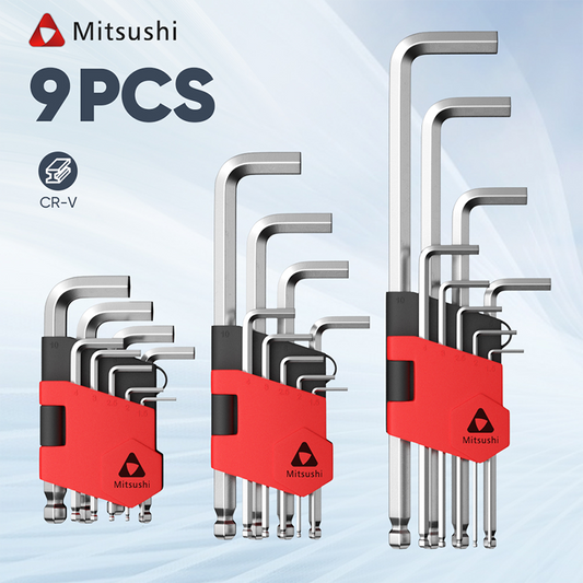 Mitsushi 9PCS Ball Head Hexagon (Short)