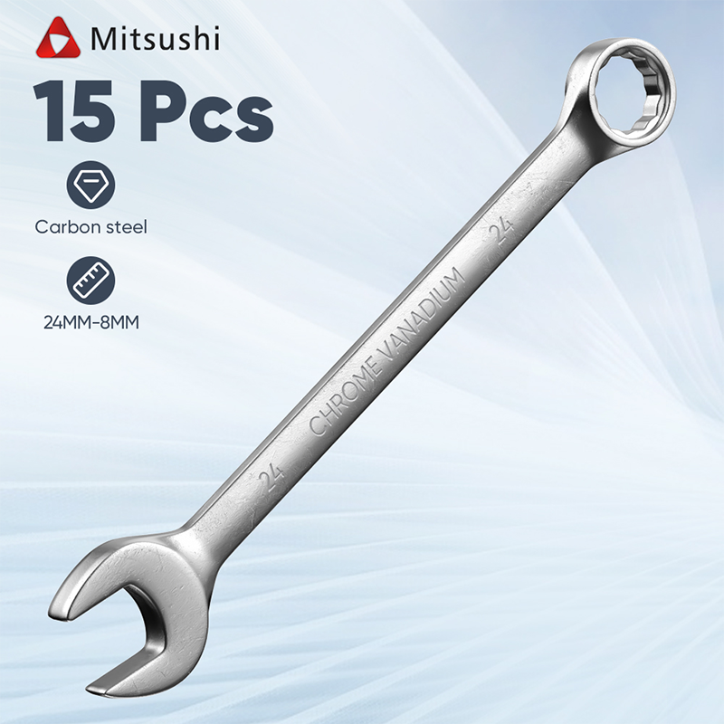 Mitsushi High Quality Tool Combination Open Gear Spanner