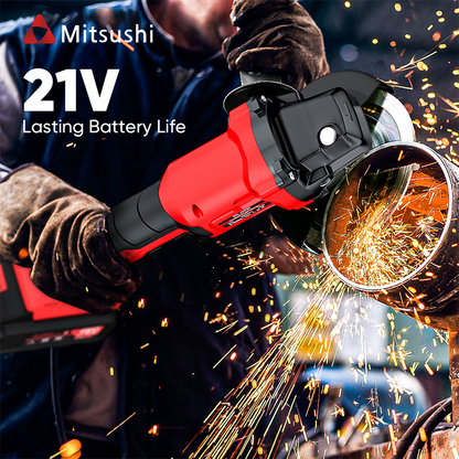 Mitsushi MLJM21 Electric Wireless Angle Grinder（21V）