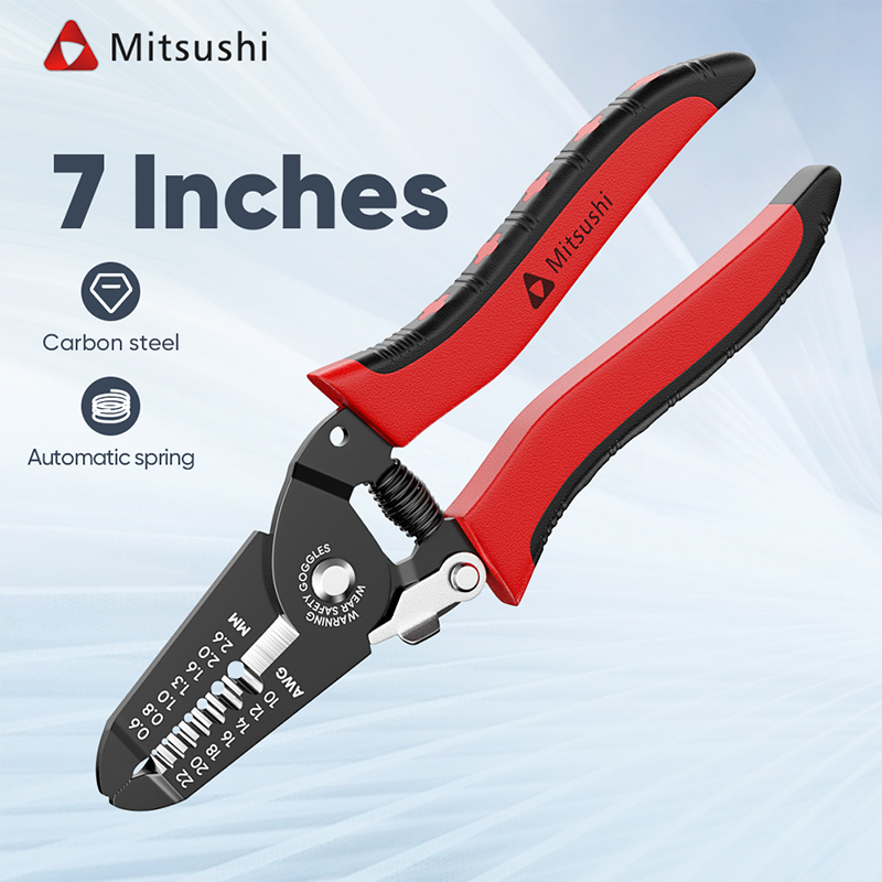 Mitsushi Reliable Quality 7 In 1 Wire Stripper Pliers (0.6-2.6mm)
