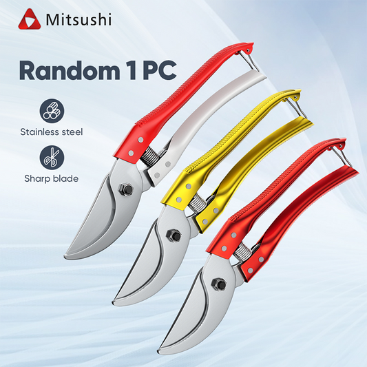 Mitsushi Stainless Steel Garden Pruning Scissors