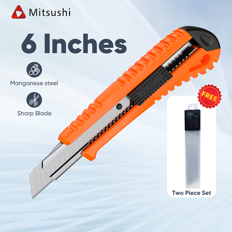 Mitsushi 6 Inch Utility Knife With Replaceable Blade