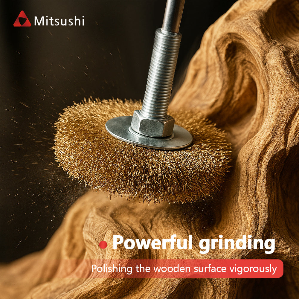 Copper-Plated Steel Wire Wheel