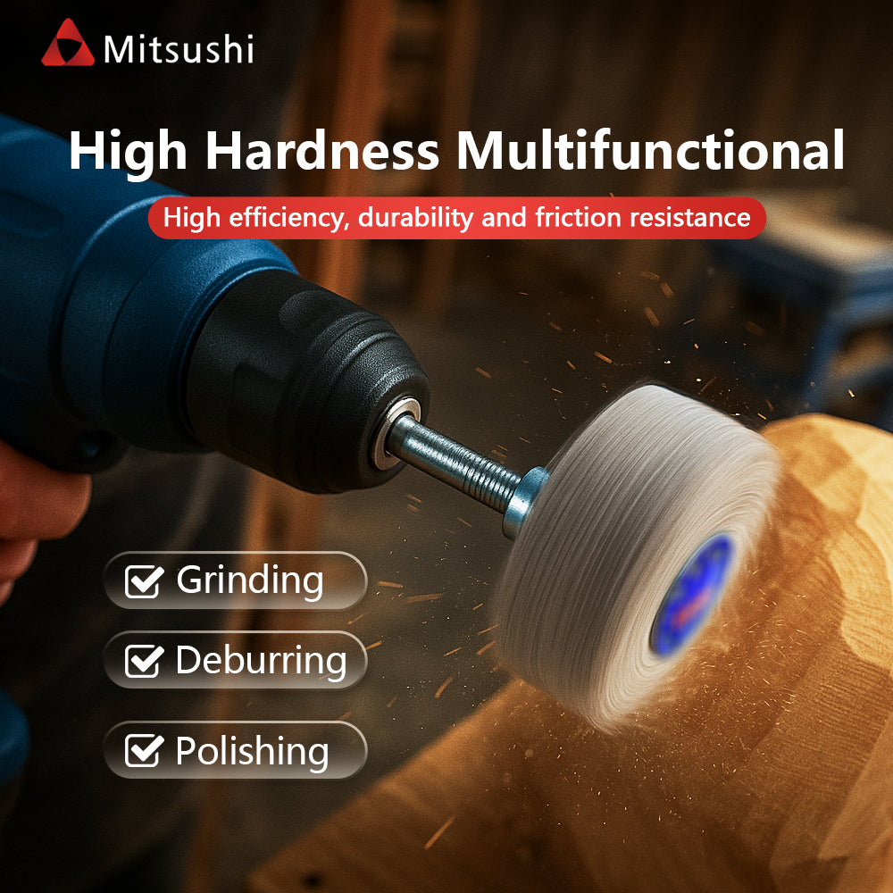 369 transparent silk polished flower head