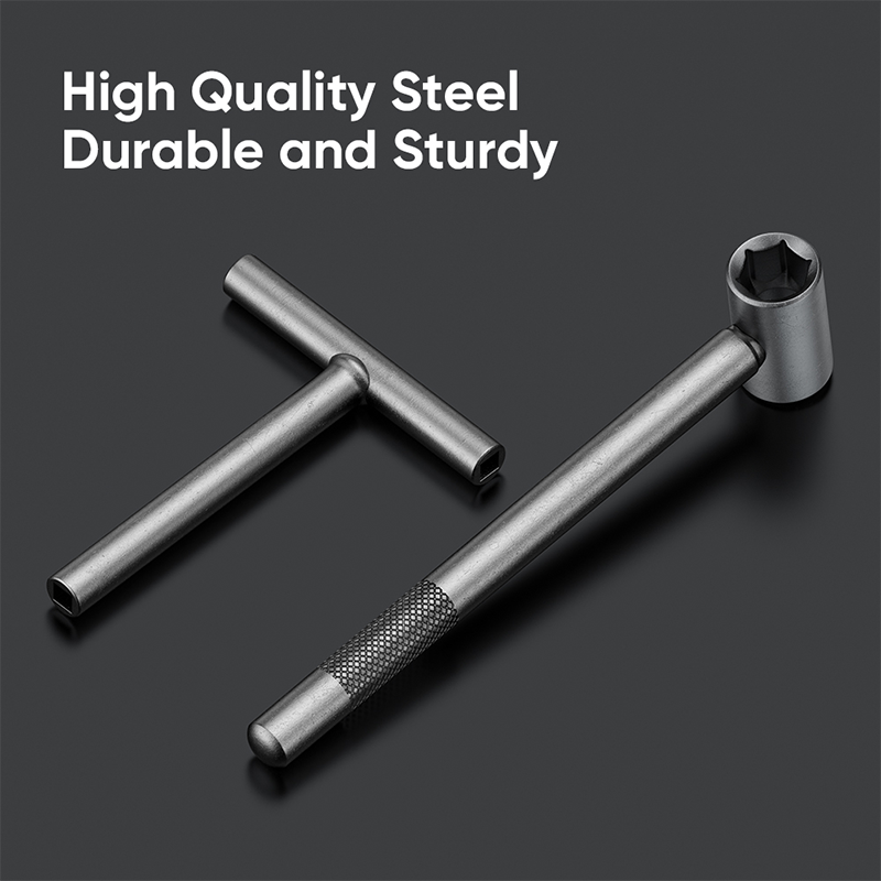 Mitsushi Engine Valve Adjustment Wrench Square Hexagonal Hole Spanner Motorcycle Repair Tool 2PCS