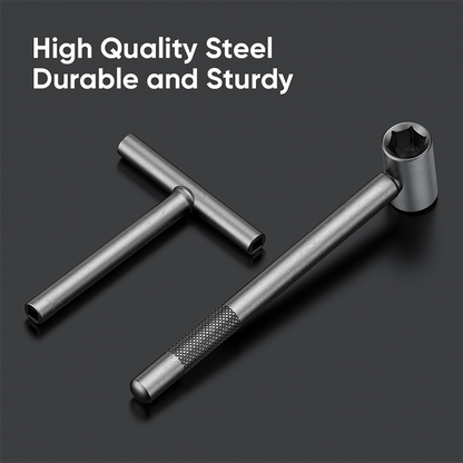 Mitsushi Engine Valve Adjustment Wrench Square Hexagonal Hole Spanner Motorcycle Repair Tool 2PCS