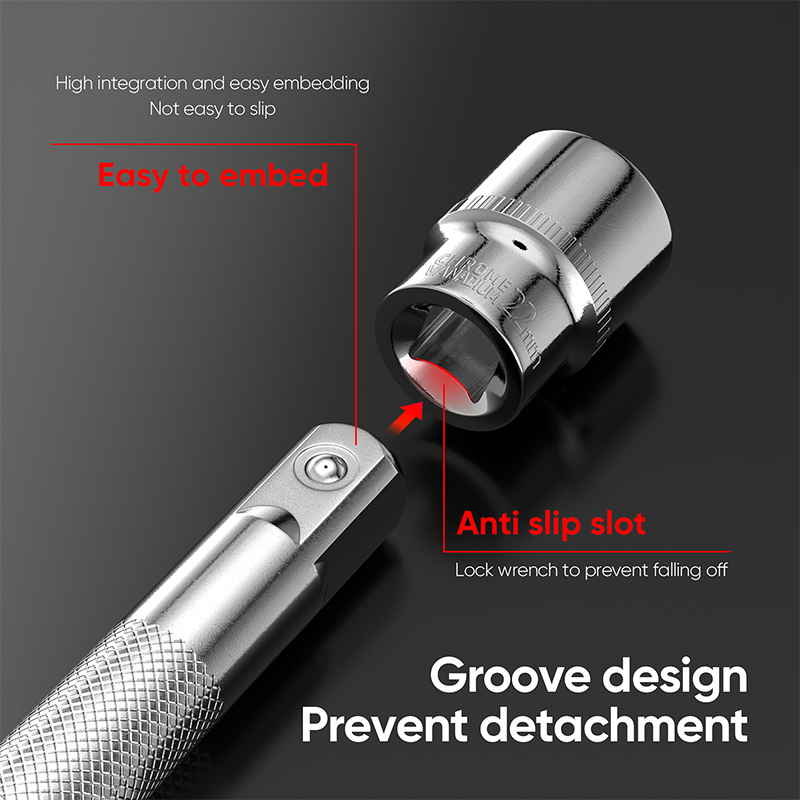 Mitsushi Ergonomic 2-Headed L-Handles 10PCS Socket Set Also