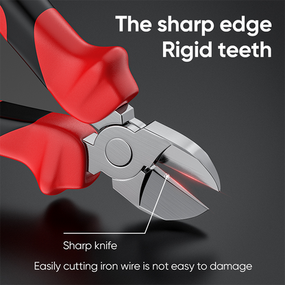 Mitsushi High-Carbon Steel Knife Diagonal Cutting Pliers