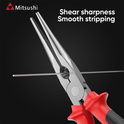 Mitsushi Cabinet Handle Hardened Pliers Head Long Nose Pliers