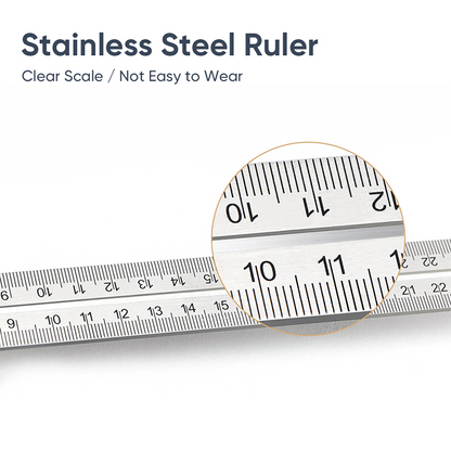 Mitsushi 300MM Adjustable Combination Square Angle Ruler Gauge 45/90 Degree With Bubble Level
