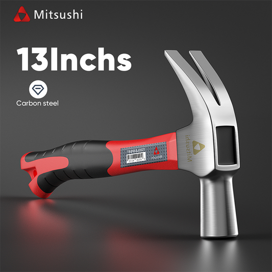 Mitsushi 13 Inch Insulated Handle Nail Hammer