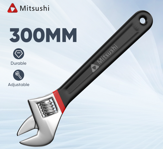 Mitsushi 6/8/10/12 Inch High Quality Carbon Steel Wrench