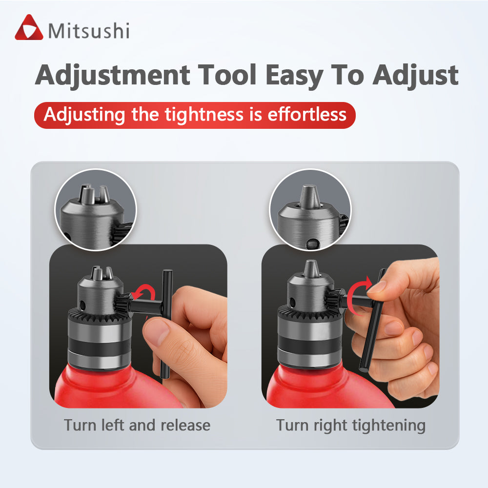 Electric drill chuck